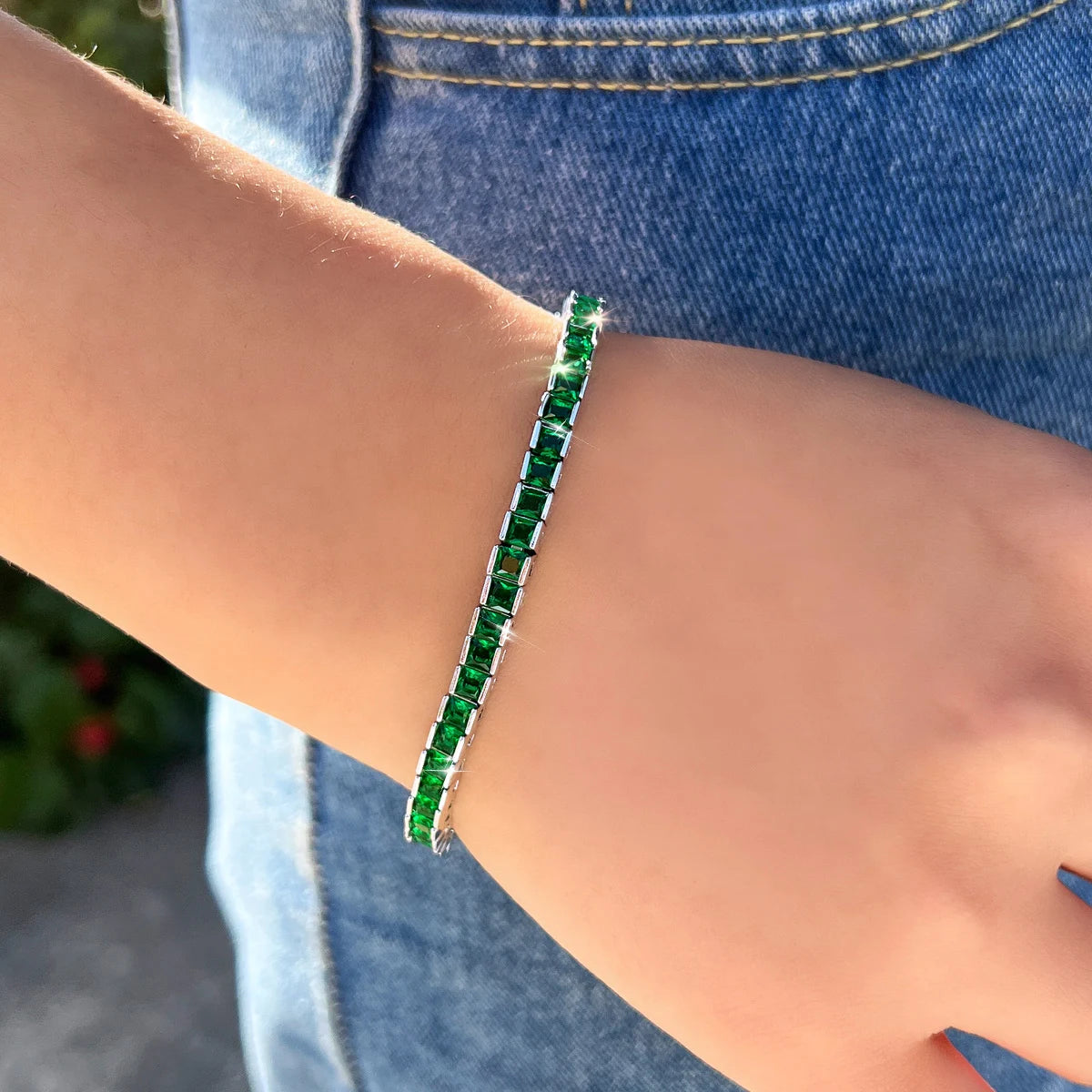 Glacier Grid Bracelet