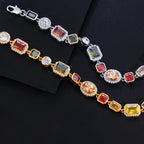 Crimson Circuit Bracelet