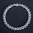 Flower Crystal Bracelet