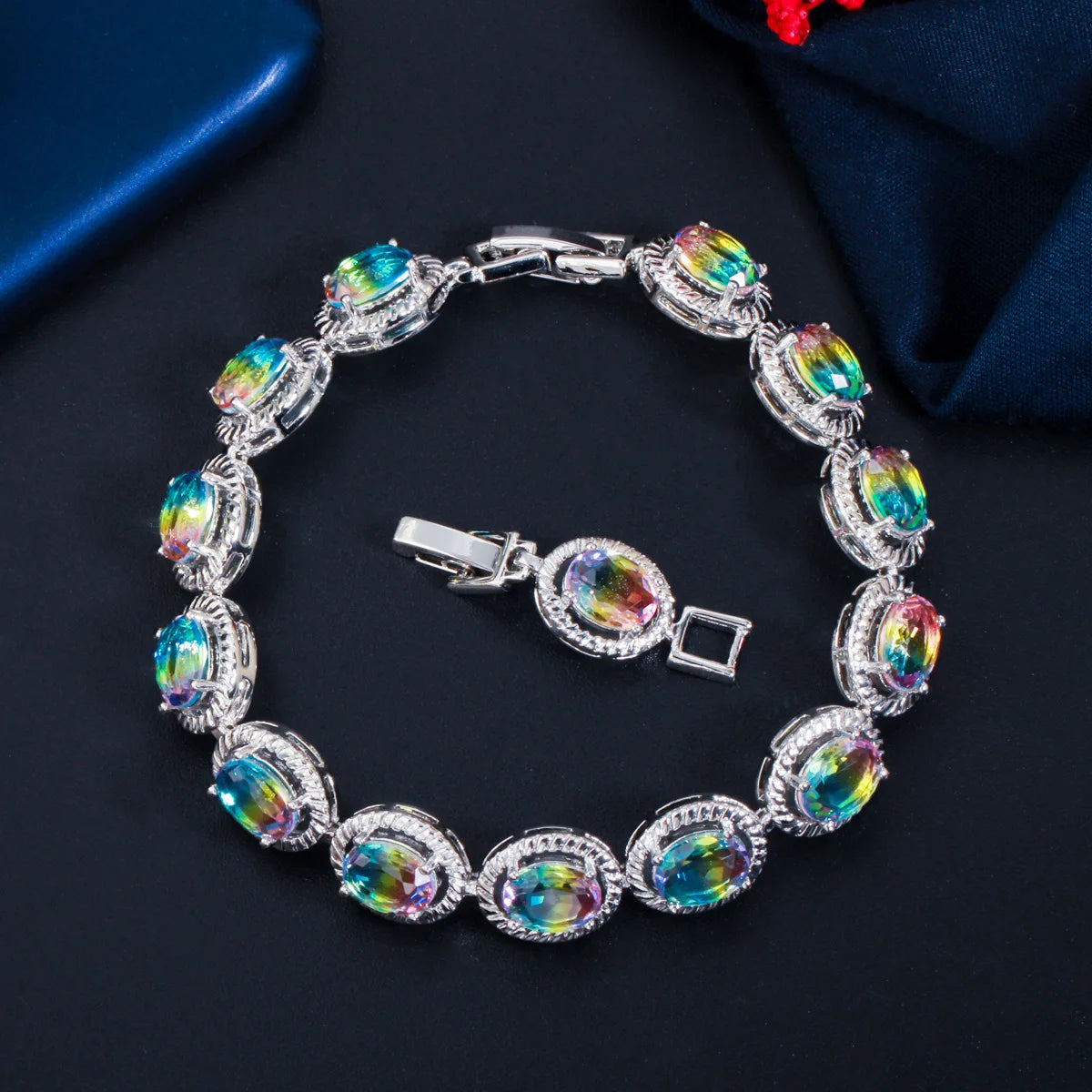 Fire Drop Bracelet