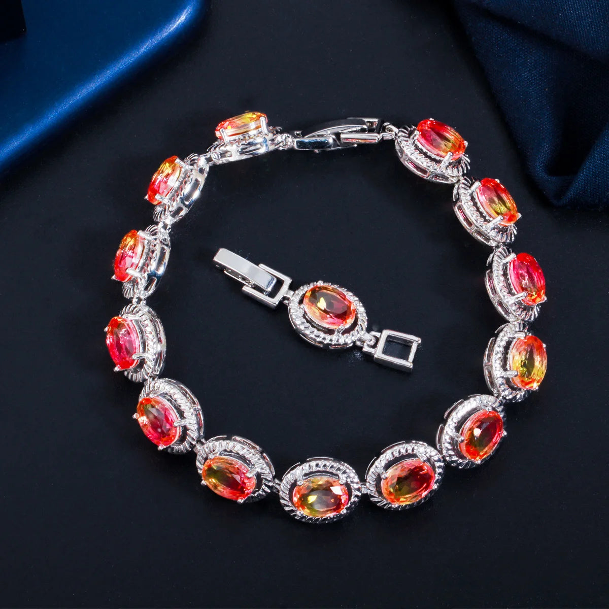 Fire Drop Bracelet