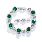 Square Cubic Zirconia Bracelet