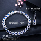 Flower Crystal Bracelet