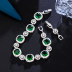 Square Cubic Zirconia Bracelet