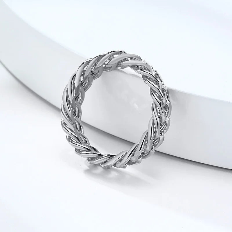 Hard Cuban Link Ring