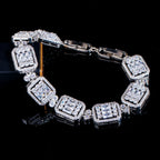 Chrome Brick Bracelet