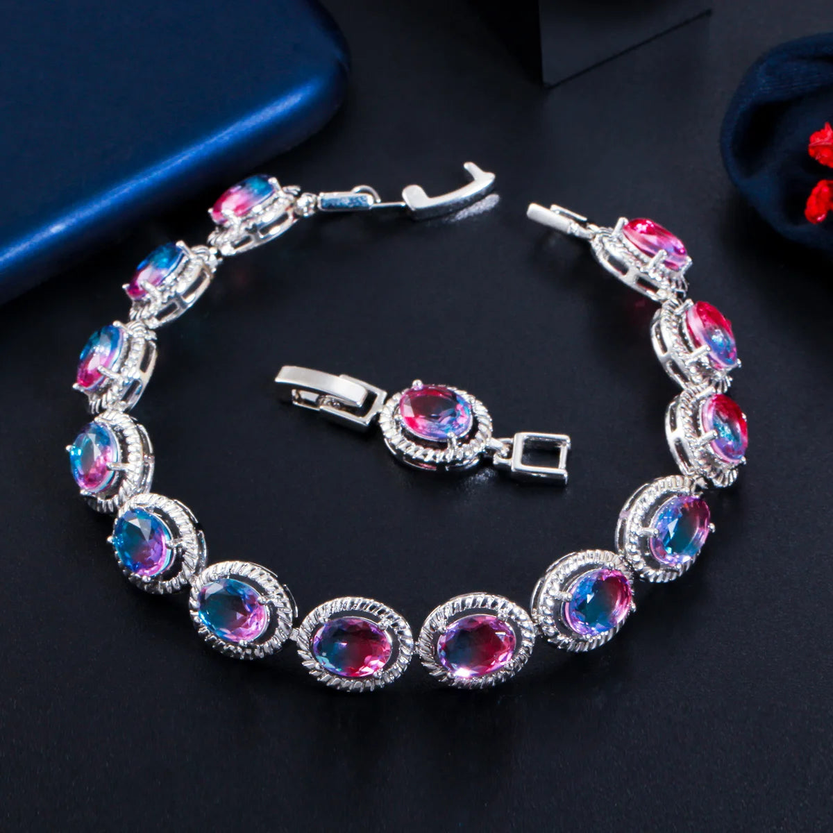 Fire Drop Bracelet