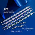 Lucky Oval Cut Bracelet