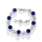 Square Cubic Zirconia Bracelet