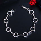 Micro Paveclip Bracelet