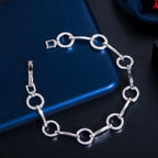 Micro Paveclip Bracelet
