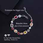 Crimson Circuit Bracelet