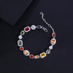 Crimson Circuit Bracelet