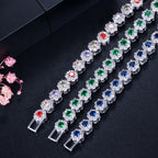 Flower Crystal Bracelet