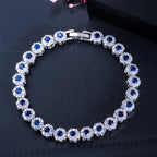 Flower Crystal Bracelet