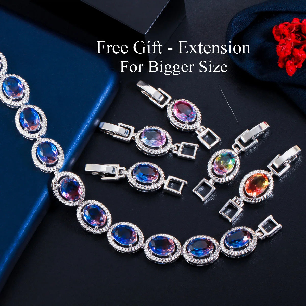 Fire Drop Bracelet