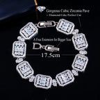 Chrome Brick Bracelet