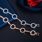 Micro Paveclip Bracelet
