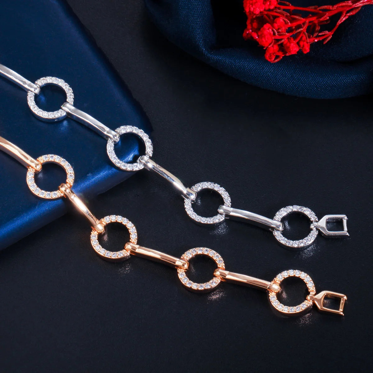 Micro Paveclip Bracelet
