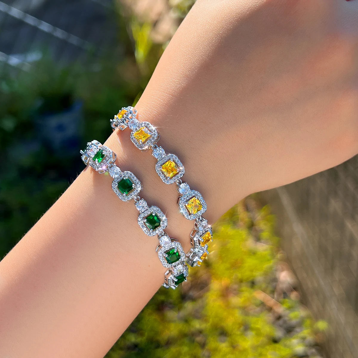 Split Square Bracelet