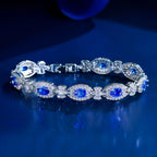 Lucky Oval Cut Bracelet