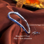 Glacier Grid Bracelet