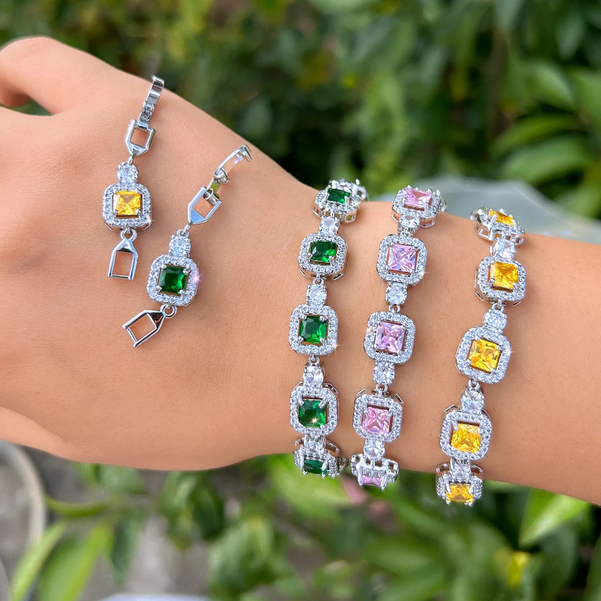 Split Square Bracelet