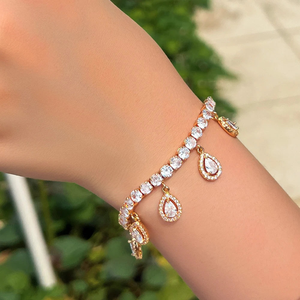 Tear Droplet Bracelet