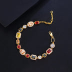 Crimson Circuit Bracelet