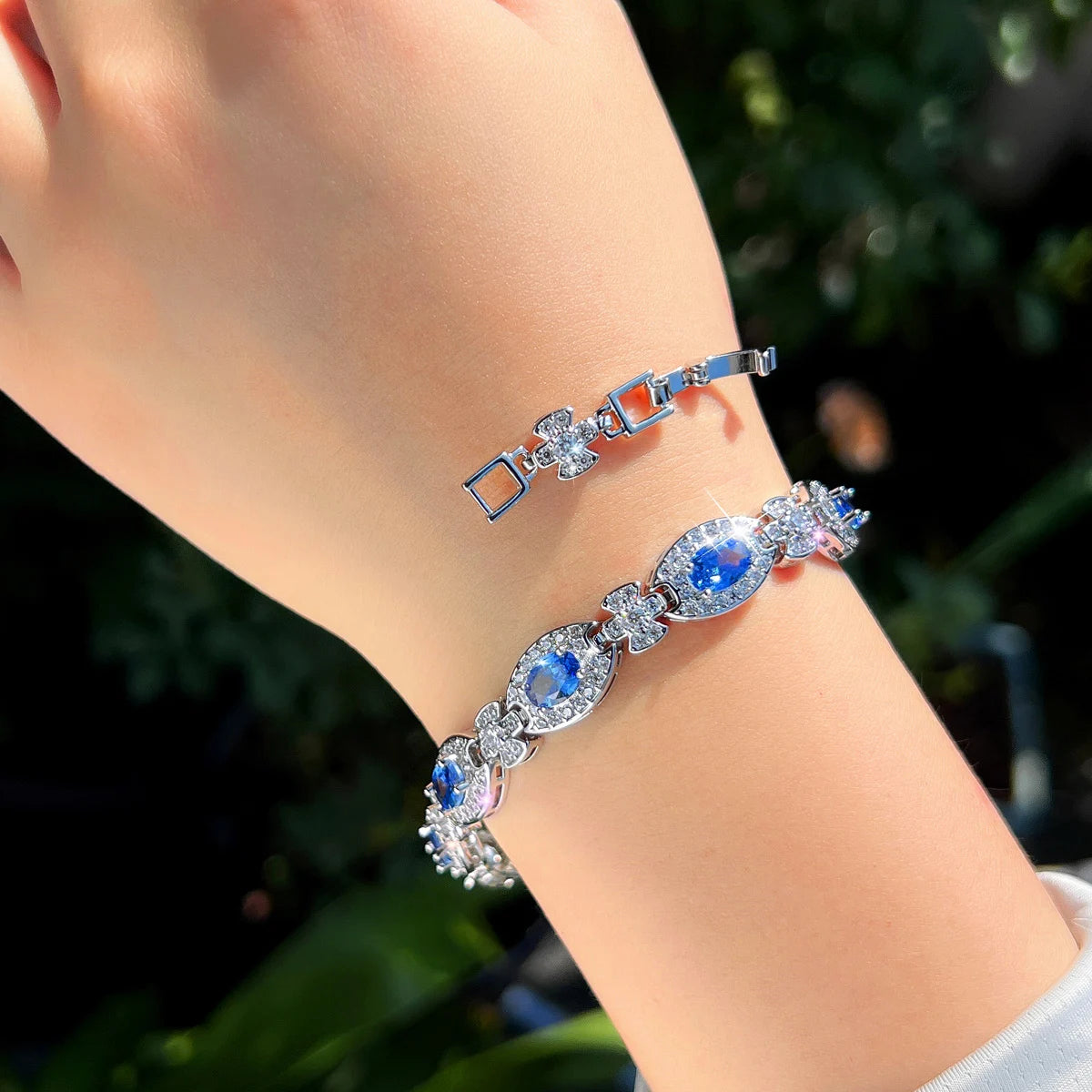 Lucky Oval Cut Bracelet