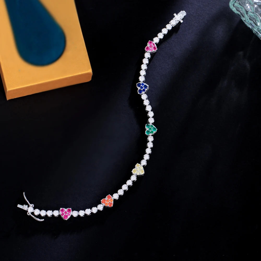 Multi Heart Bracelet