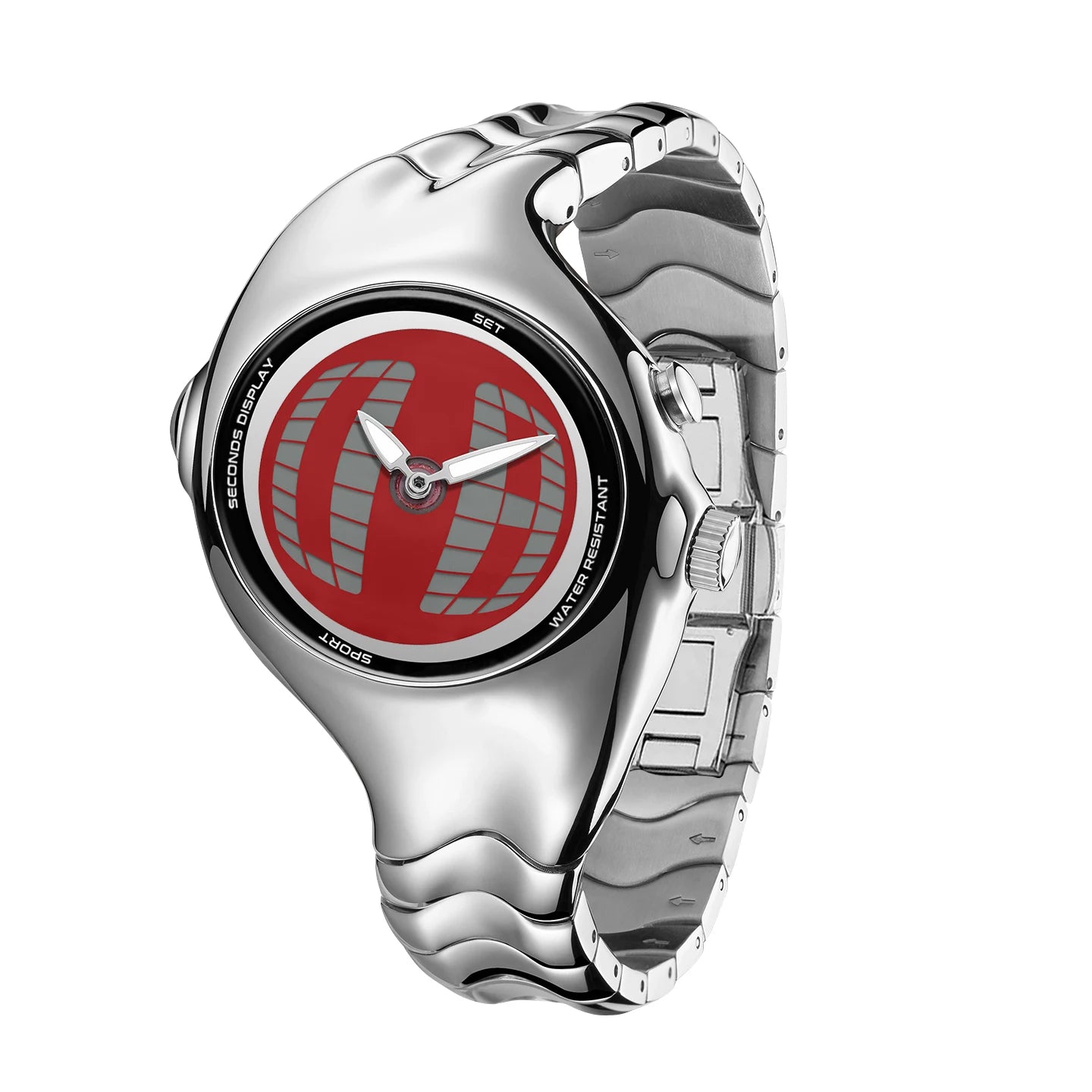 Twisted Prism Dial Watch