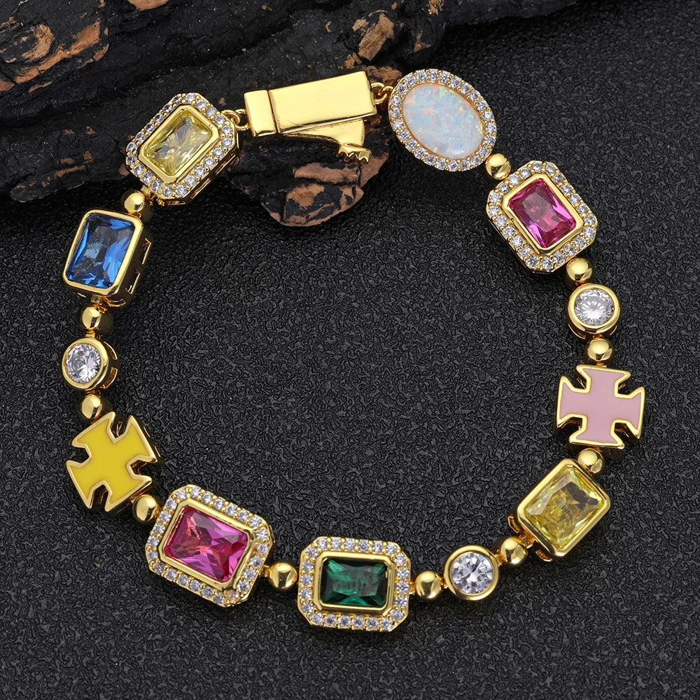 ZyraGem Multistone Bracelet