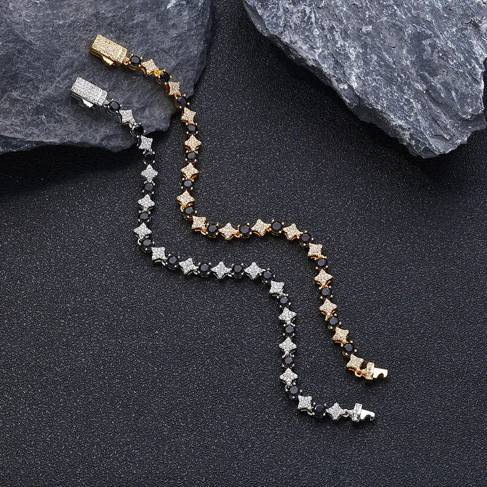Dark Star Tennis Bracelet