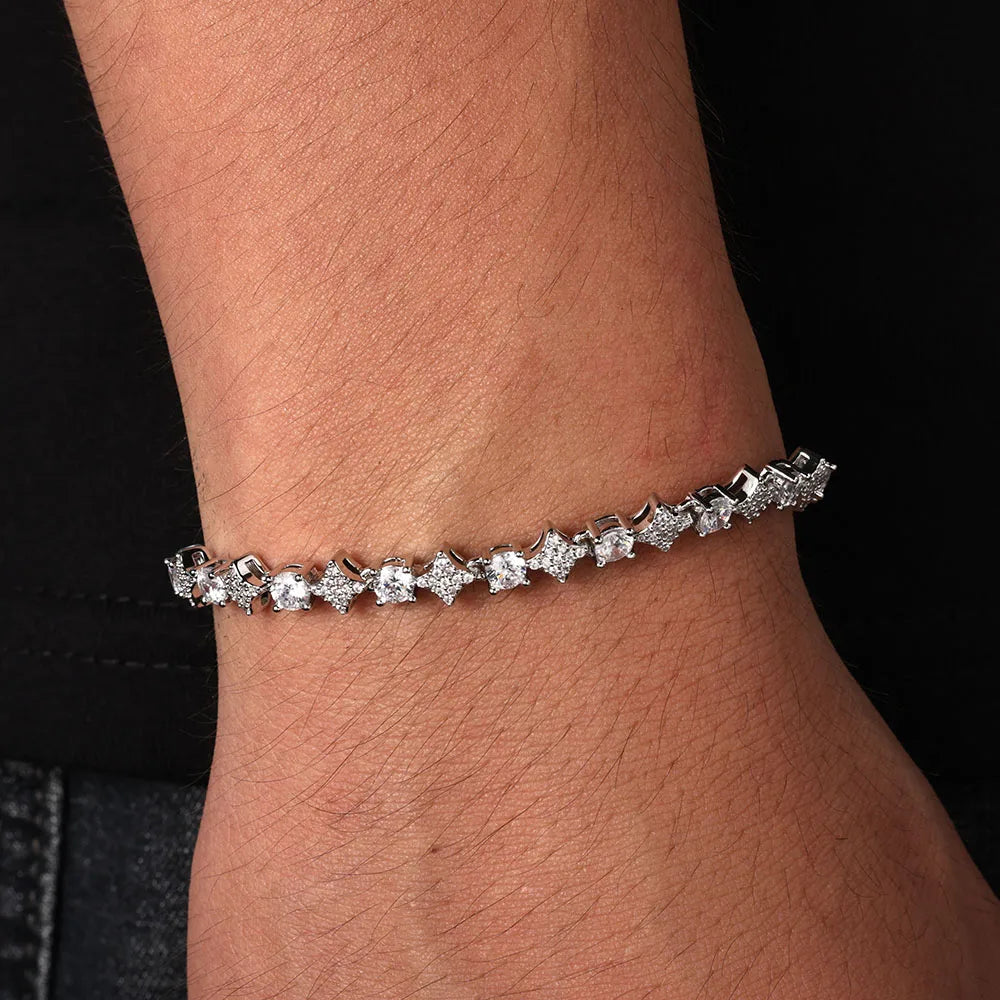 Sun Star Tennis Bracelet