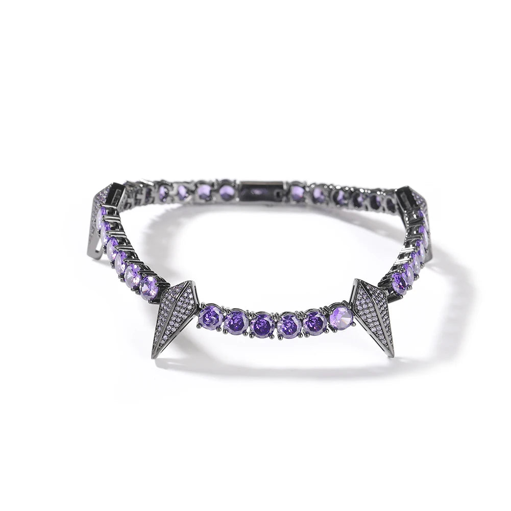 Amethyst Fang Bracelet