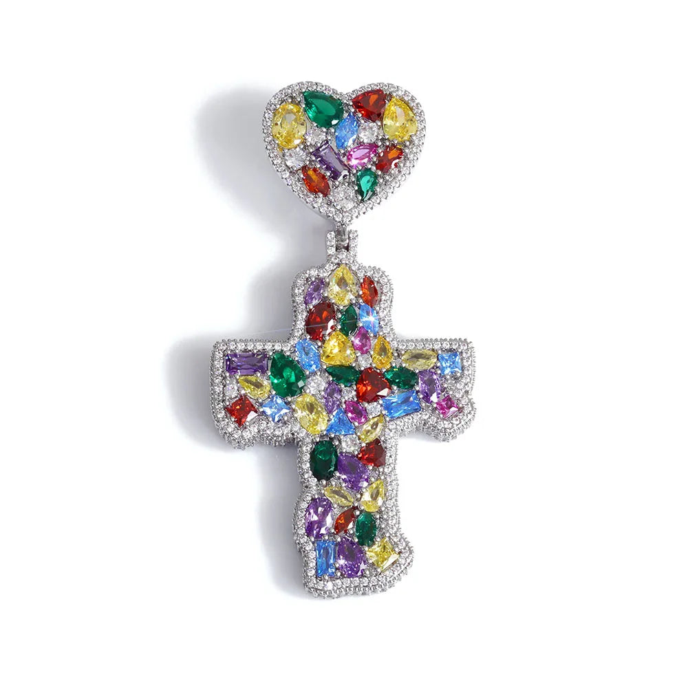 Trap Saint Cross Necklace