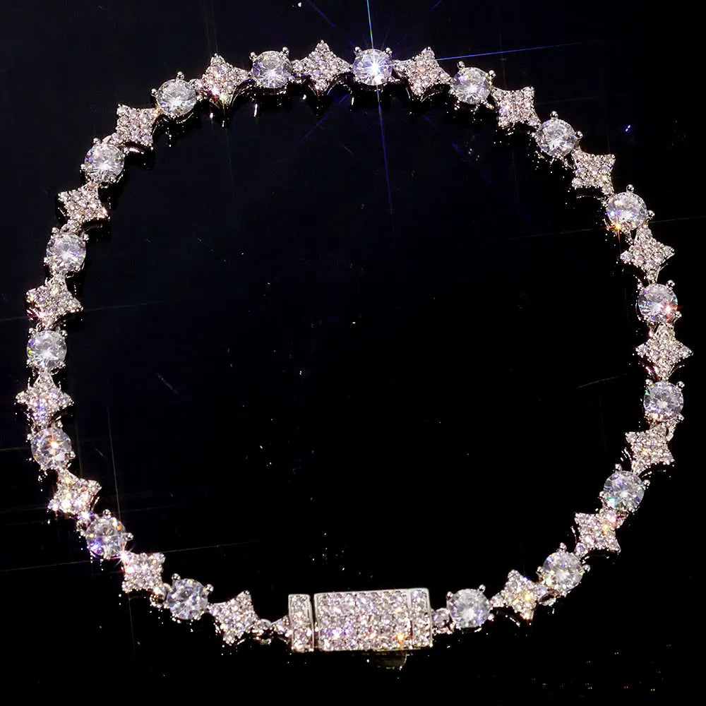 Sun Star Tennis Bracelet