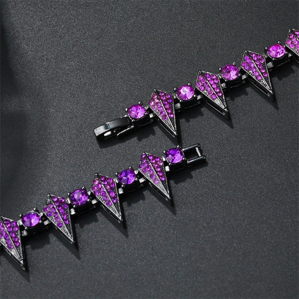 Violet Synth Bracelet