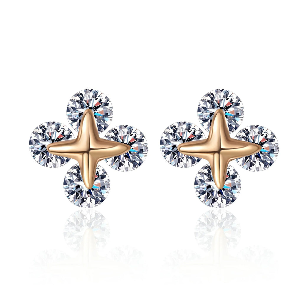 Movale Star Moissanite Earrings