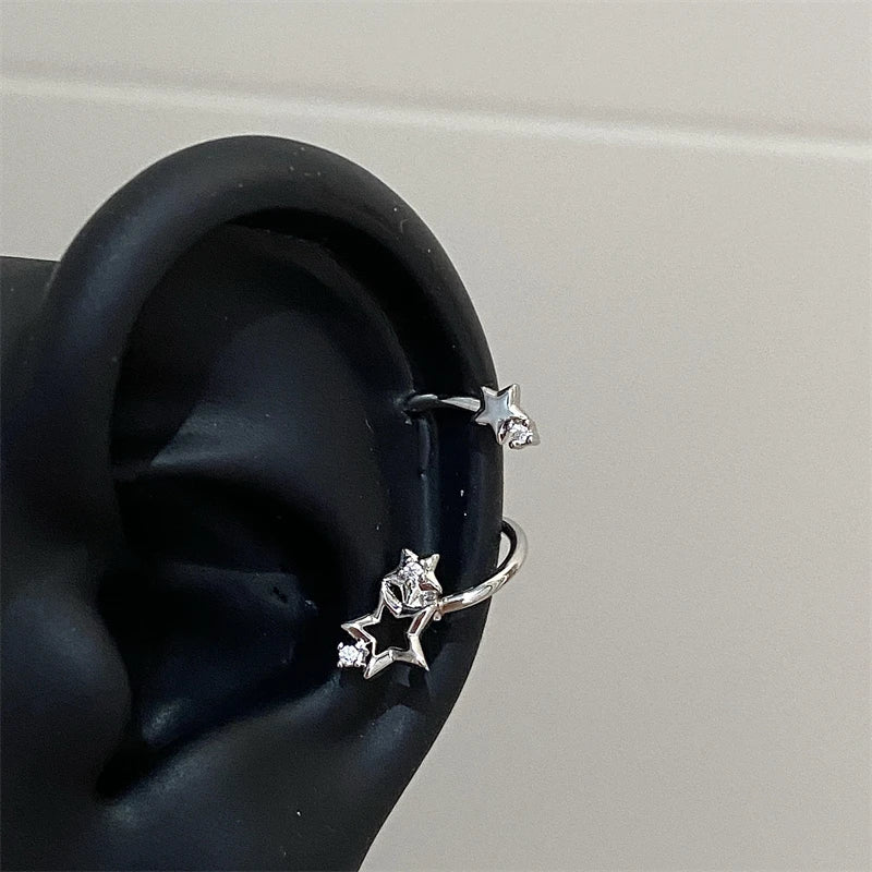 Star Surround Conch Spiral Earring