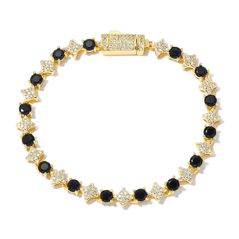 Dark Star Tennis Bracelet
