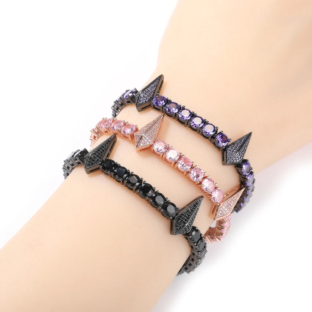 Amethyst Fang Bracelet