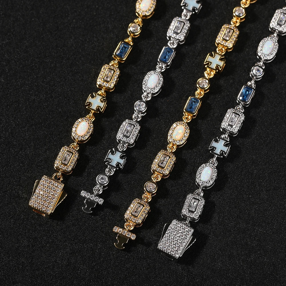 King Split Gem Bracelet