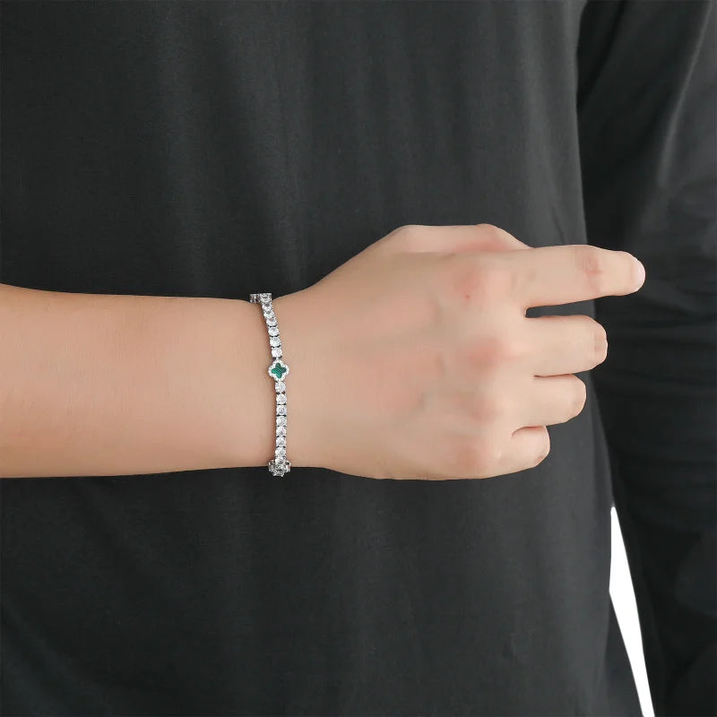 Four Leaf Flex Bracelet