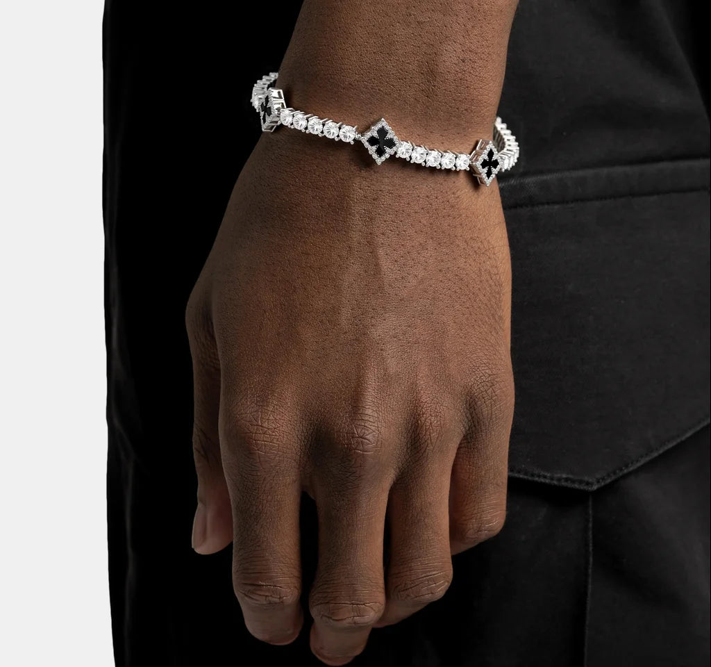 Shadow Clover Bracelet