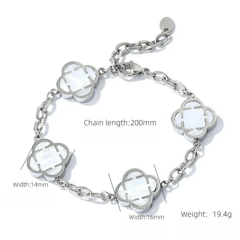 Shifted Cloud Bracelet