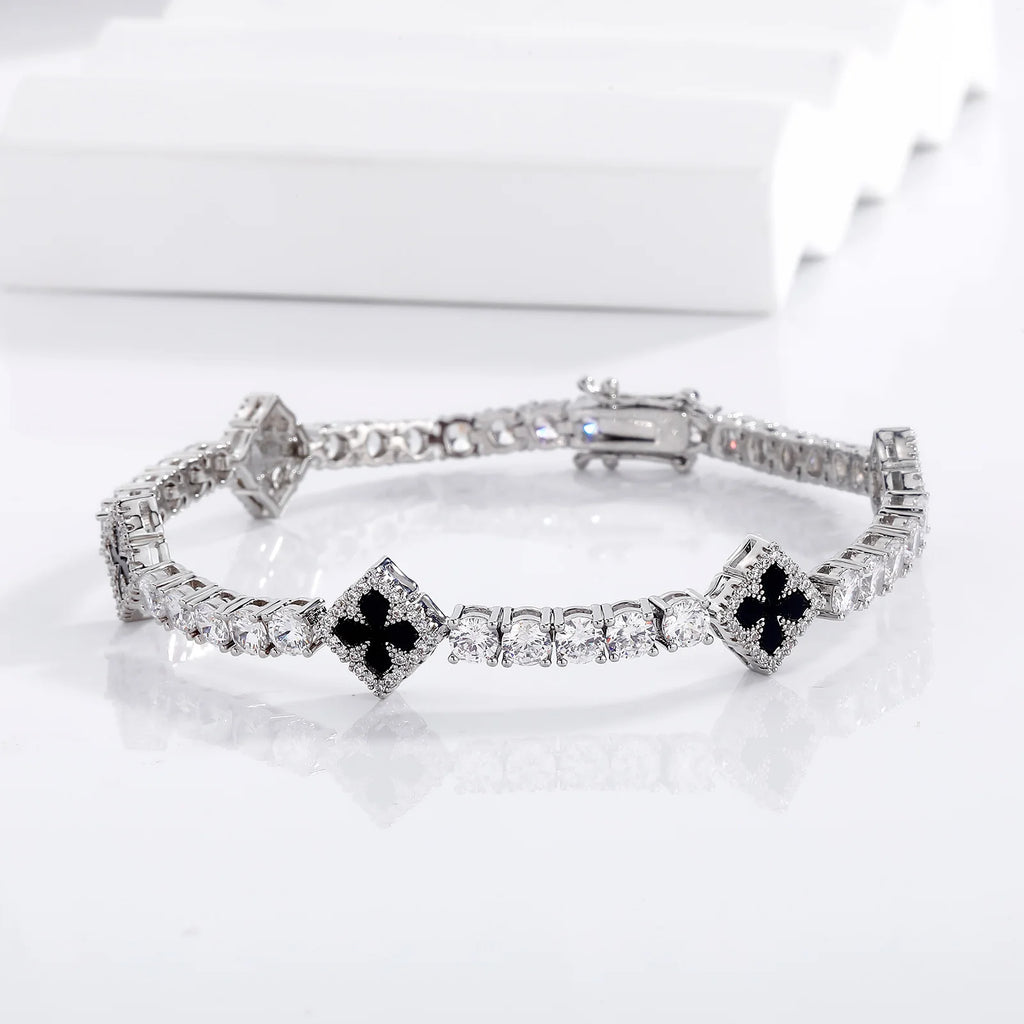 Shadow Clover Bracelet