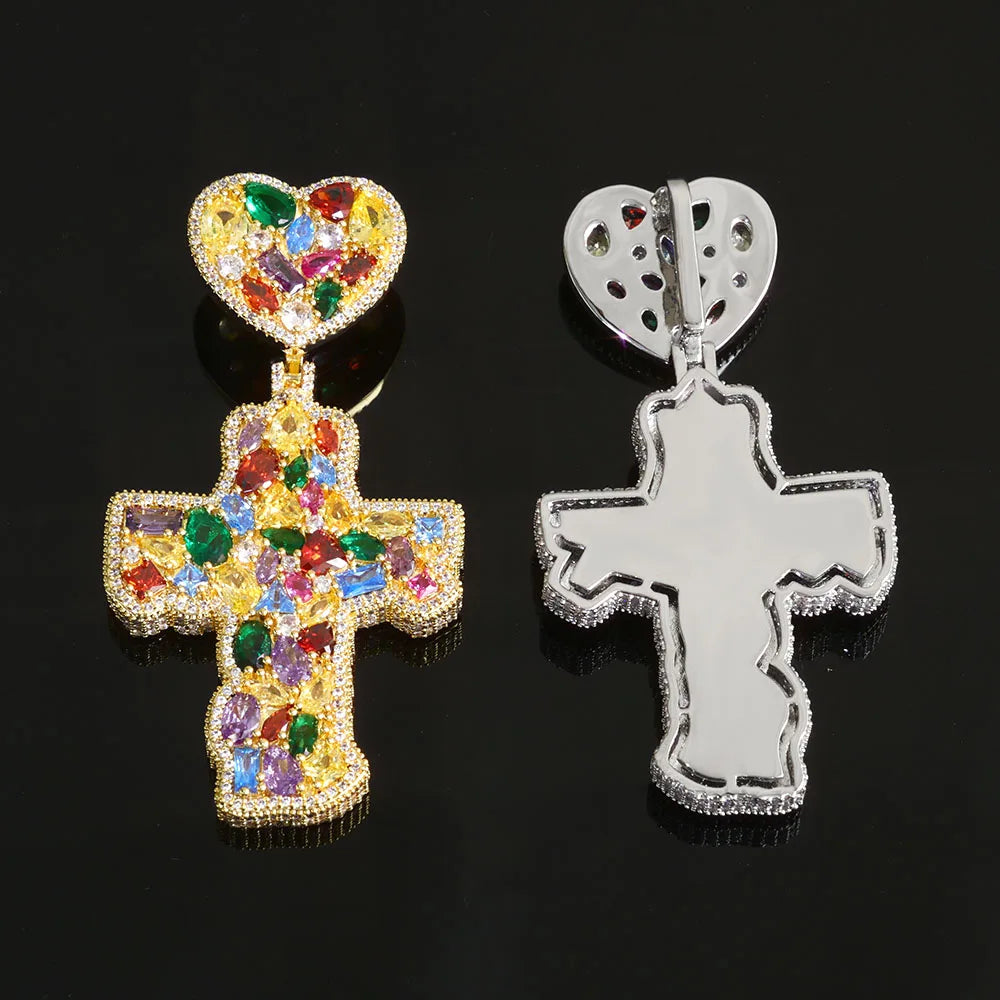 Trap Saint Cross Necklace