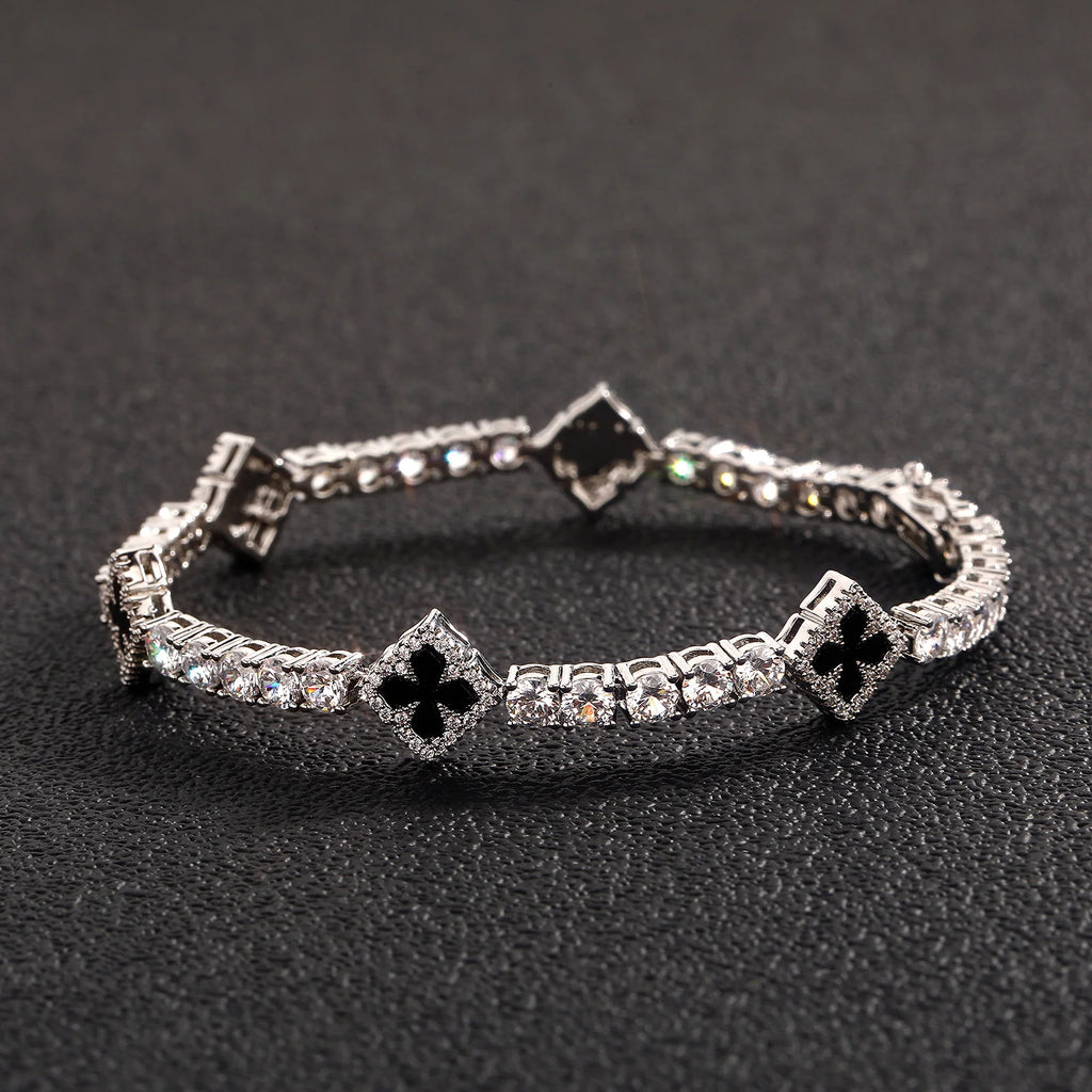 Shadow Clover Bracelet